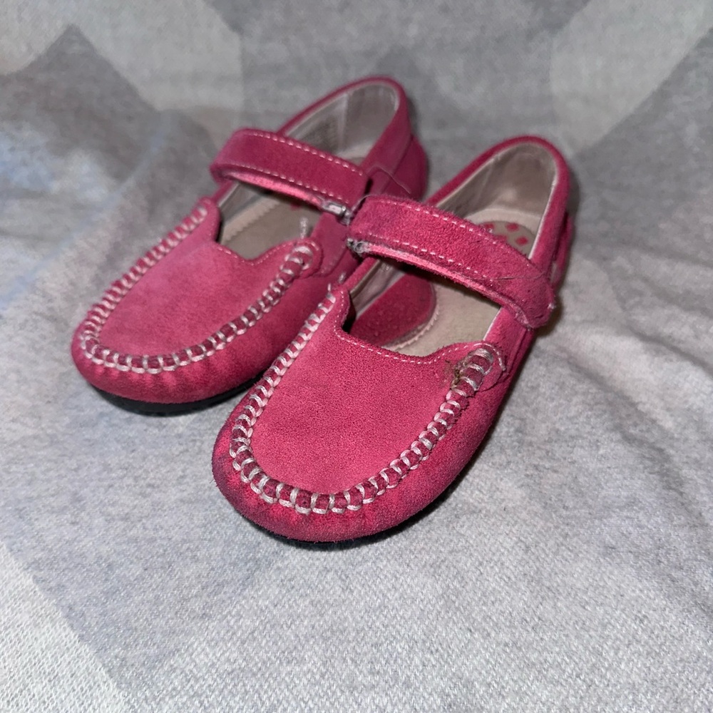 Umi Mary Jane’s hot pink little girls size 12